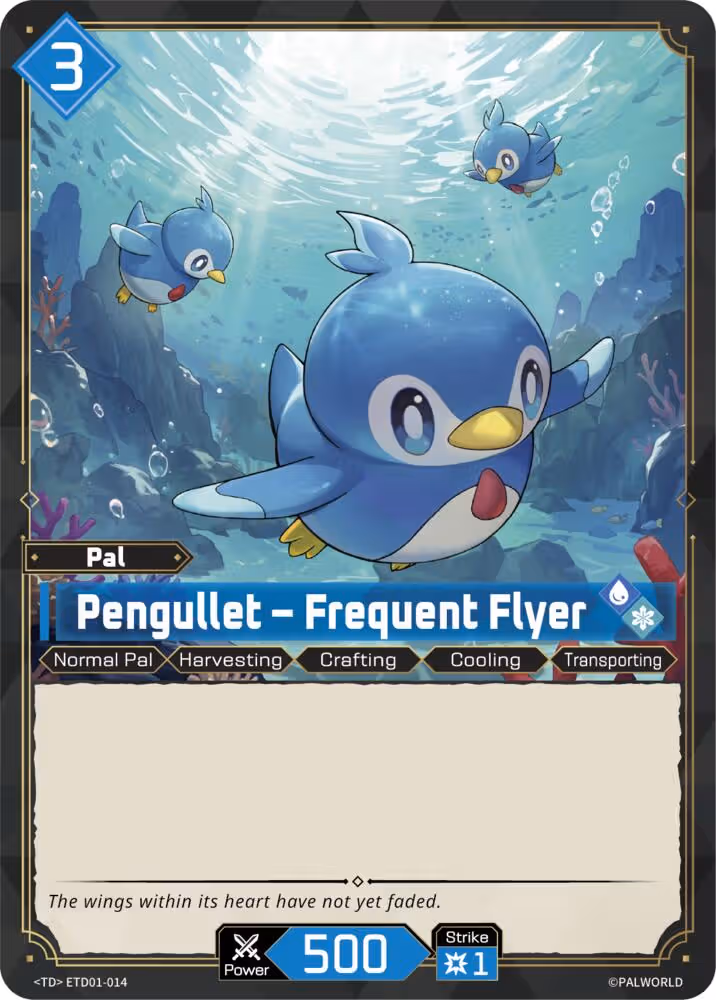 Pengullet - Frequent Flyer ETD01-014 Palworld card