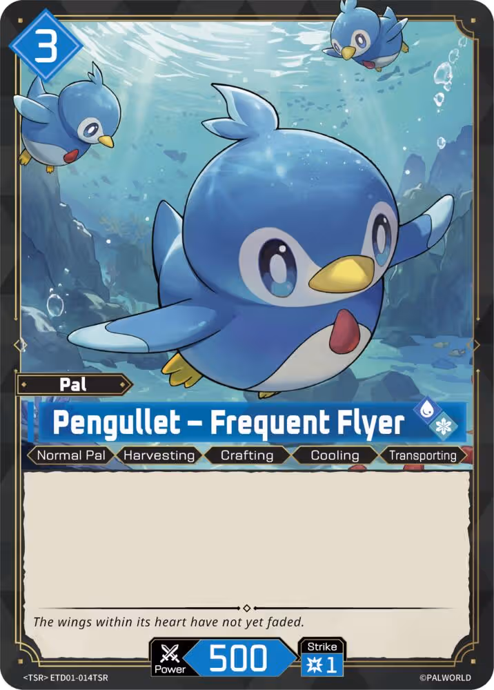 Pengullet - Frequent Flyer TSR ETD01-014TSR Palworld card