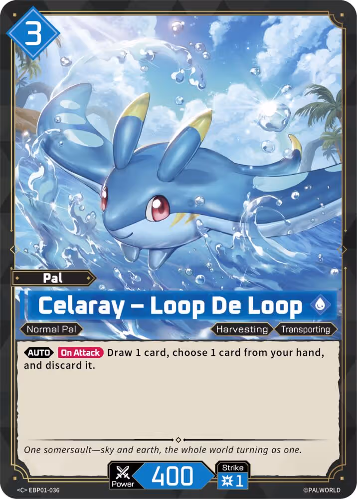 Celaray - Loop De Loop EBP01-036 Palworld card