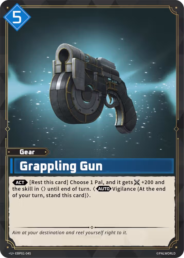 Grappling Gun EBP01-045 Palworld card