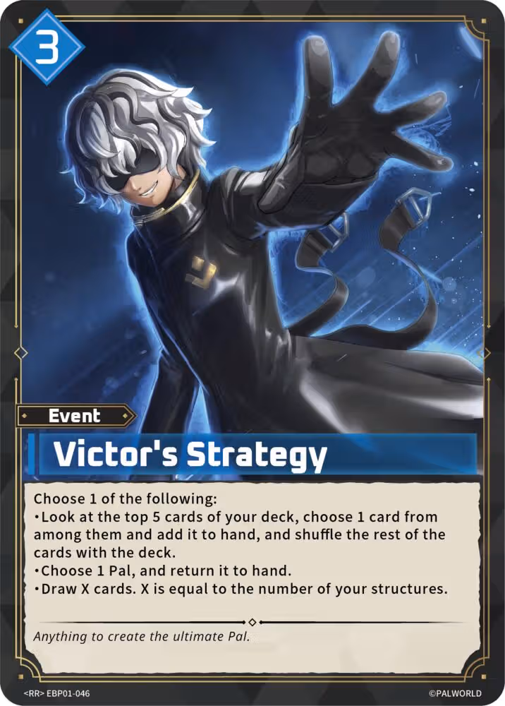 Victor's Strategy EBP01-046 Palworld card