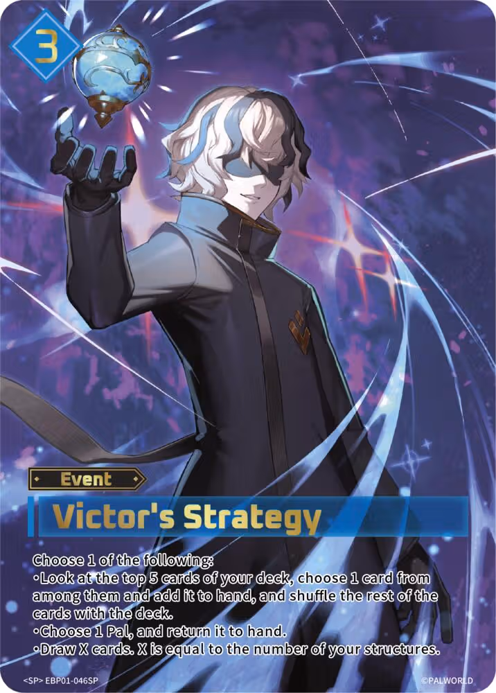 Victor's Strategy SP EBP01-046SP Palworld card