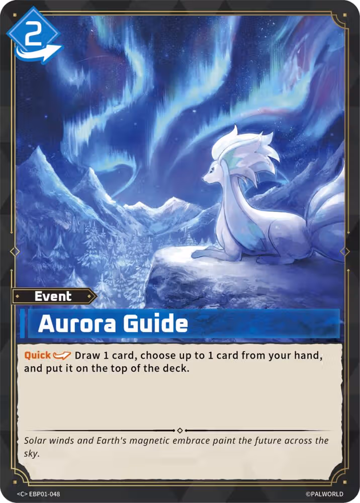 Aurora Guide EBP01-048 Palworld card
