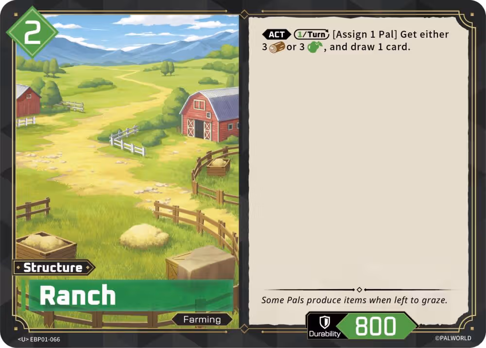 Ranch EBP01-066 Palworld card