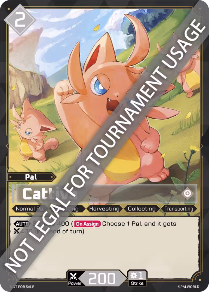 Cattiva Palworld card