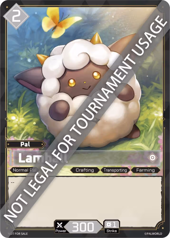 Lamball Palworld card