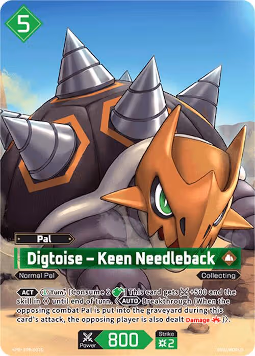 Digtoise - Keen Needleback PR EPR-007S Palworld card