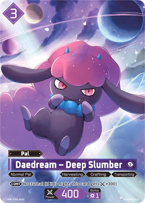 Daedream - Deep Slumber PR EPR-008S Palworld card