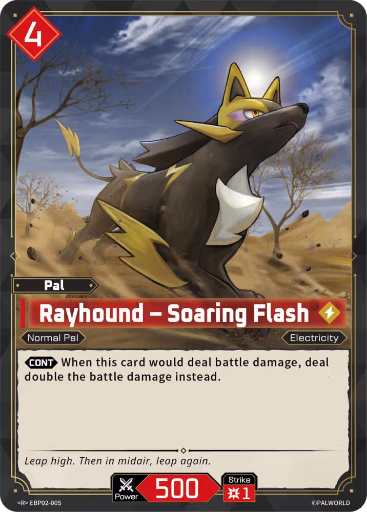 Rayhound - Soaring Flash EBP02-005 Palworld card