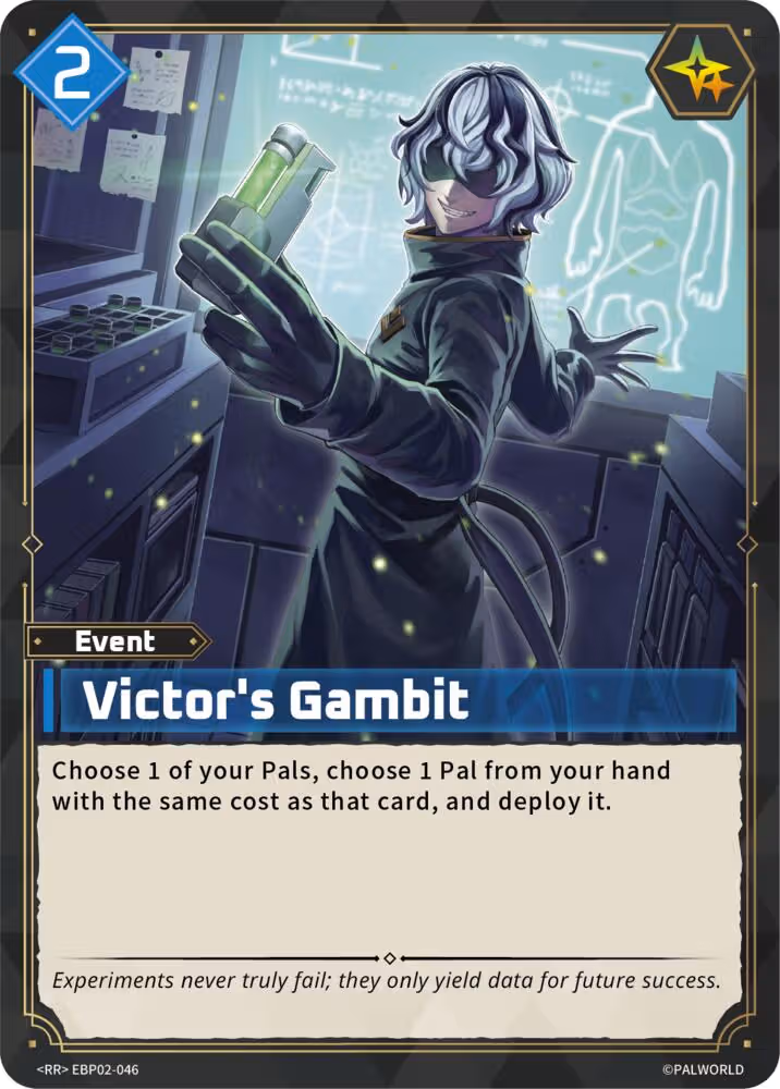 Victor's Gambit EBP02-046 Palworld card