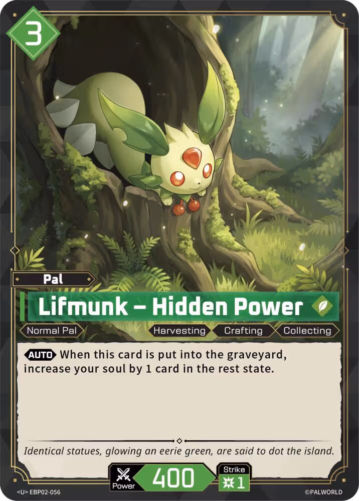 Lifmunk - Hidden Power EBP02-056 Palworld card