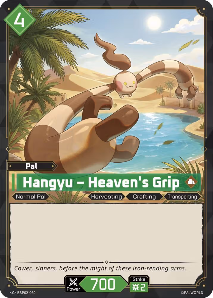 Hangyu - Heaven's Grip EBP02-060 Palworld card