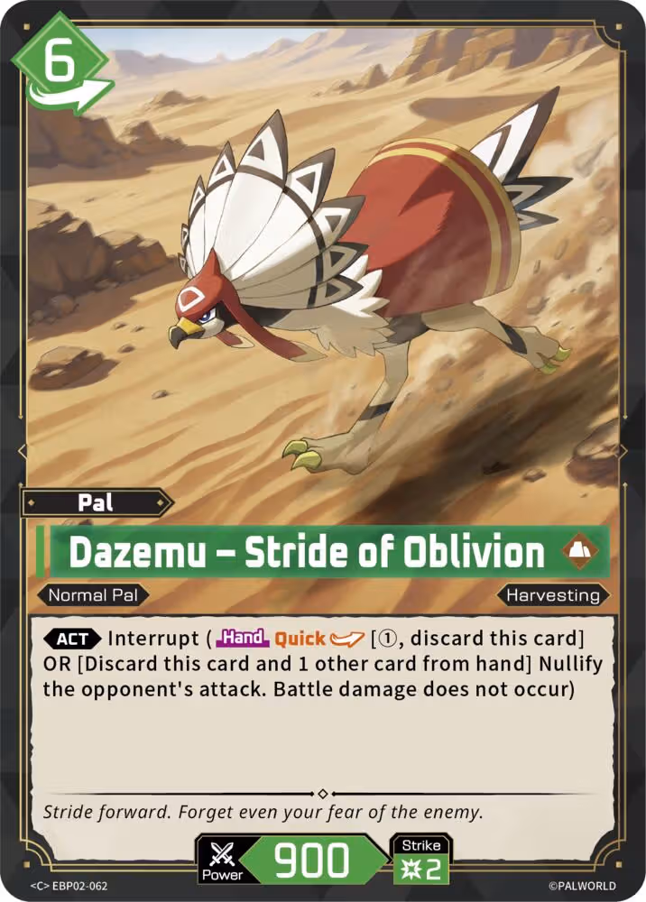 Dazemu - Stride of Oblivion EBP02-062 Palworld card