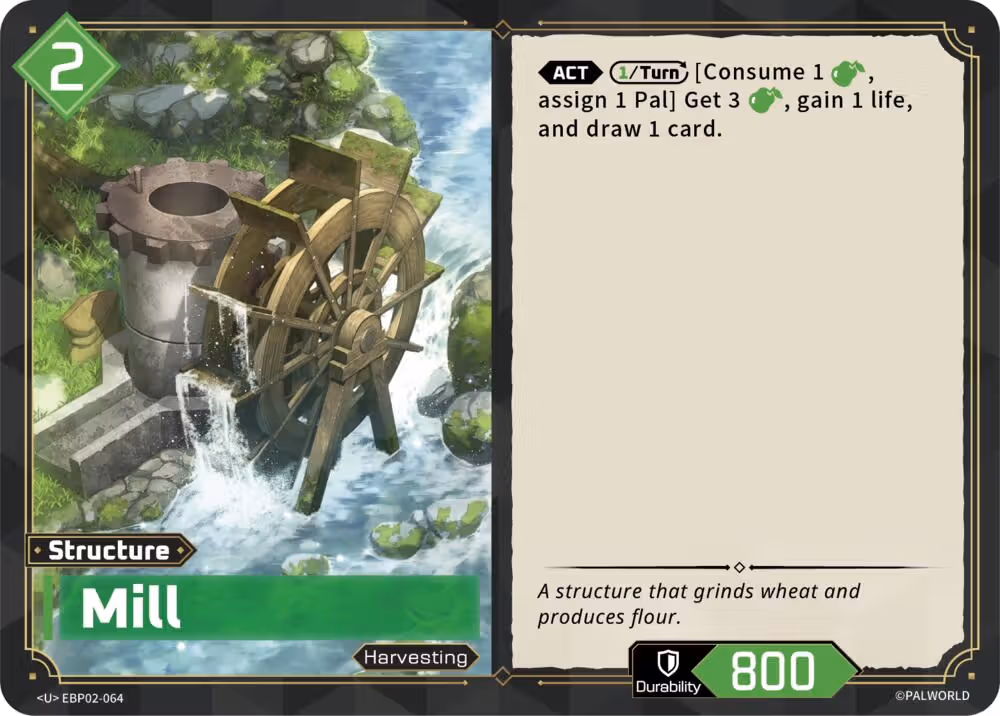 Mill EBP02-064 Palworld card