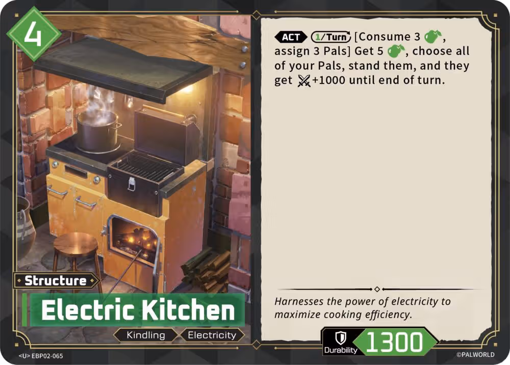 Electric Kitchen EBP02-065 Palworld card