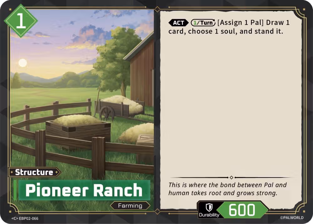 Pioneer Ranch EBP02-066 Palworld card