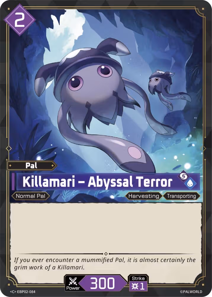 Killamari - Abyssal Terror EBP02-084 Palworld card