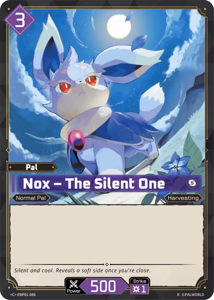 Nox - The Silent One C EBP01-086 2nd Edition Palworld card