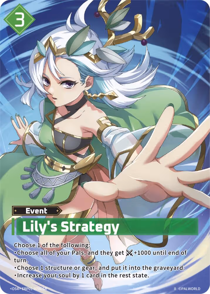 Lily's Strategy OSR EBP01-070OSR 2nd Edition Palworld card